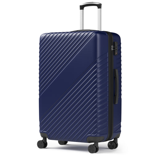 20 Inch Carry On Luggage, ABS Hardside Suitcase with Spinner Wheels, Airline-Approved Cabin Luggage with TSA Security Lock, Expandable Travel Suitcase for Flights, Business Trips & Weekend Vacations