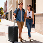 20 Inch Carry On Luggage, ABS Hardside Suitcase with Spinner Wheels, Airline-Approved Cabin Luggage with TSA Security Lock, Expandable Travel Suitcase for Flights, Business Trips & Weekend Vacations