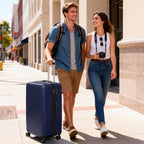 20 Inch Carry On Luggage, ABS Hardside Suitcase with Spinner Wheels, Airline-Approved Cabin Luggage with TSA Security Lock, Expandable Travel Suitcase for Flights, Business Trips & Weekend Vacations