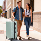 20 Inch Carry On Luggage, ABS Hardside Suitcase with Spinner Wheels, Airline-Approved Cabin Luggage with TSA Security Lock, Expandable Travel Suitcase for Flights, Business Trips & Weekend Vacations